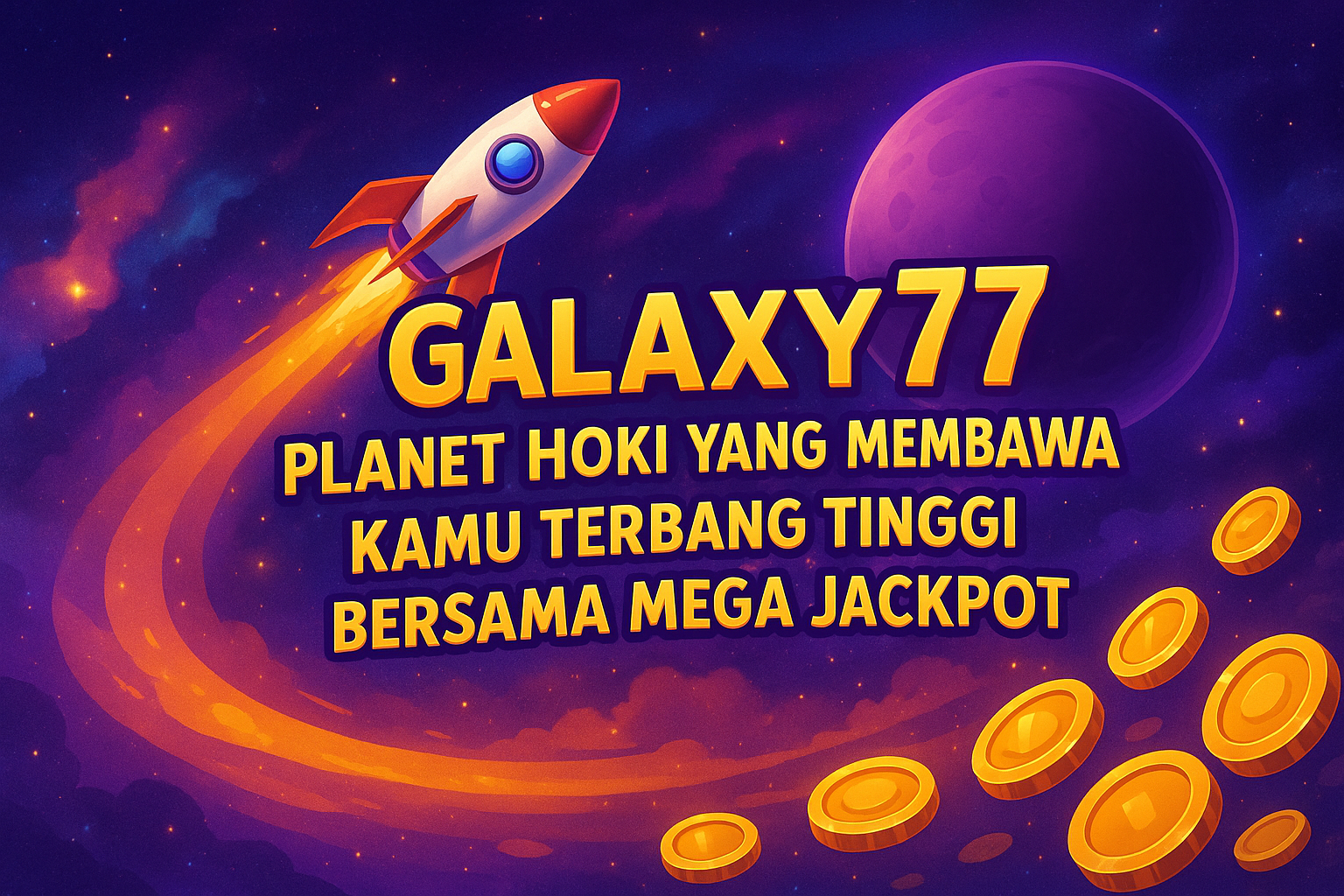 Galaxy77 – Planet Hoki yang Membawa Kamu Terbang Tinggi Bersama Mega Jackpot