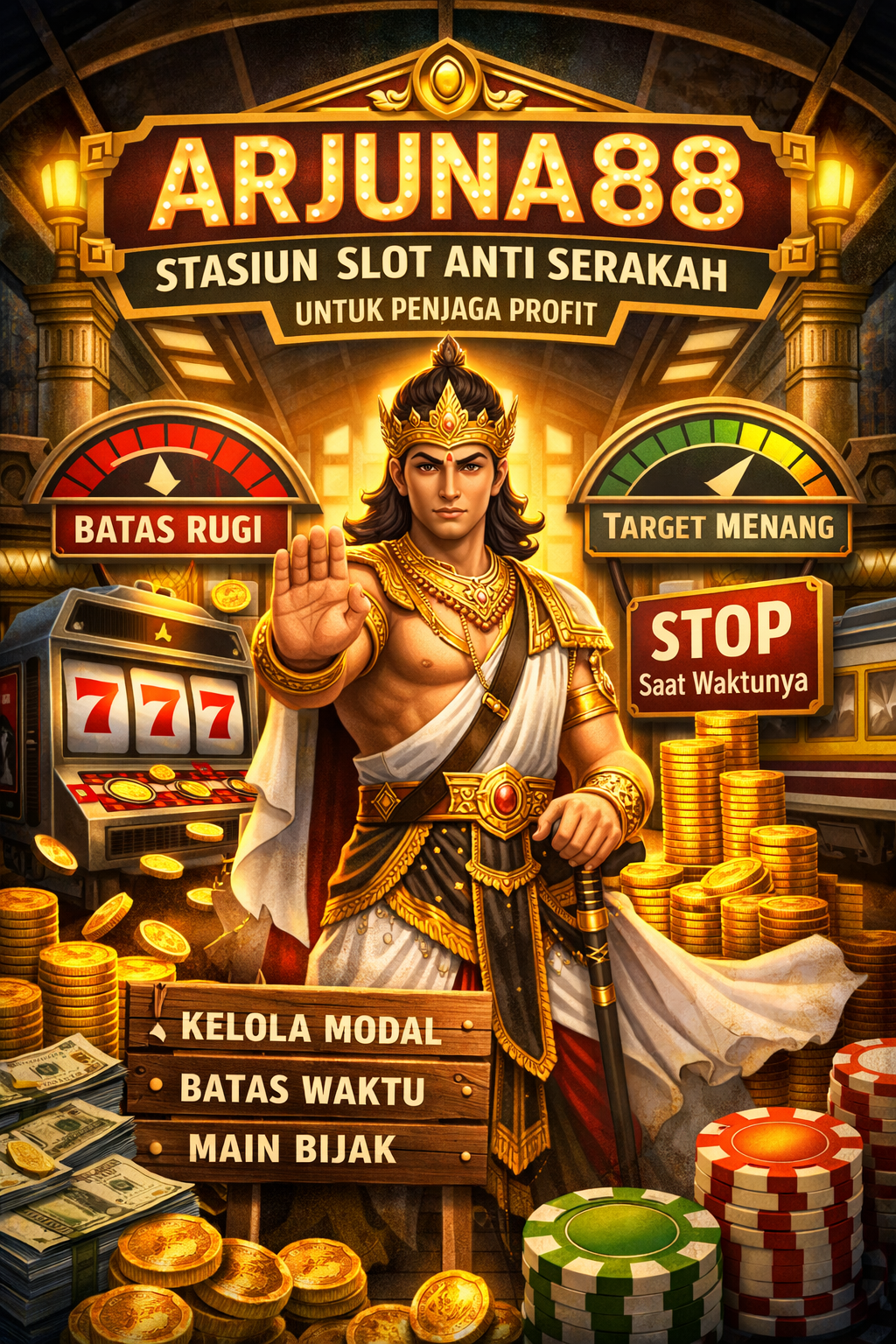 ARJUNA88: Stasiun Slot Anti Serakah untuk Penjaga Profit